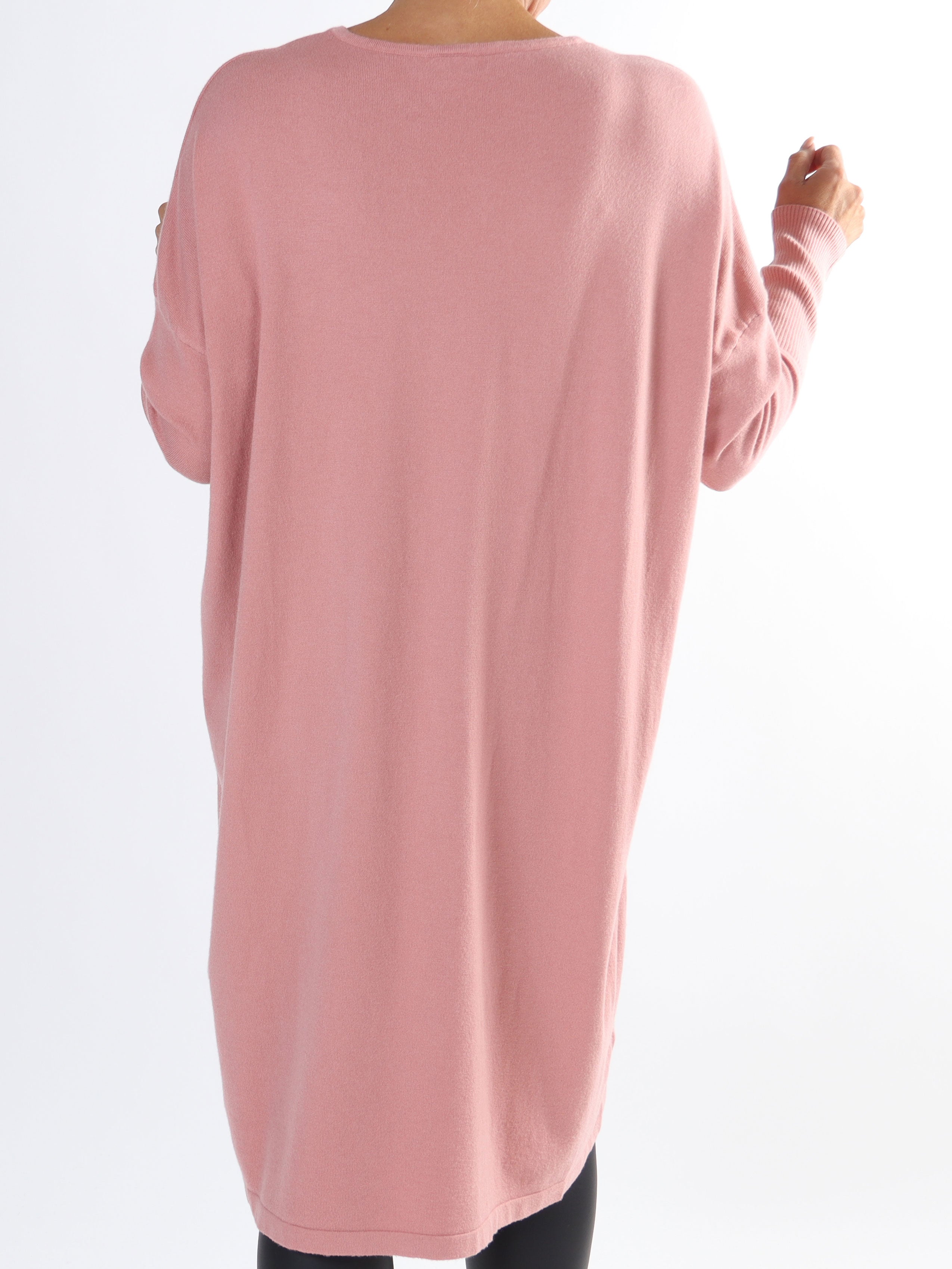 Amilie - Mjuk plus size klänning med blommigt tryck